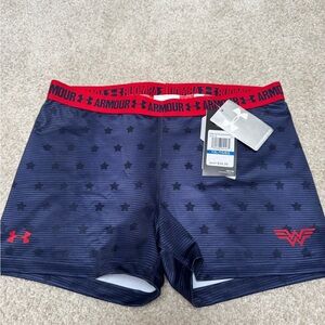 Under Armour Gurl’s Blue Star Pattern Shorts